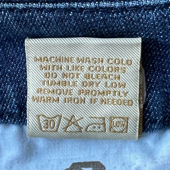 Seven 7 Luxe Thalia Women's Medium Wash Wide Leg Blue Denim Jeans Plus Size 16 - Picture 12 of 13